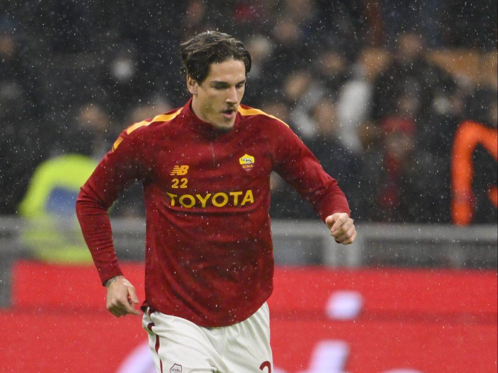 zaniolo AC Milan v AS Roma - Serie A