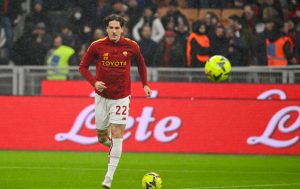 zaniolo AC Milan v AS Roma - Serie A