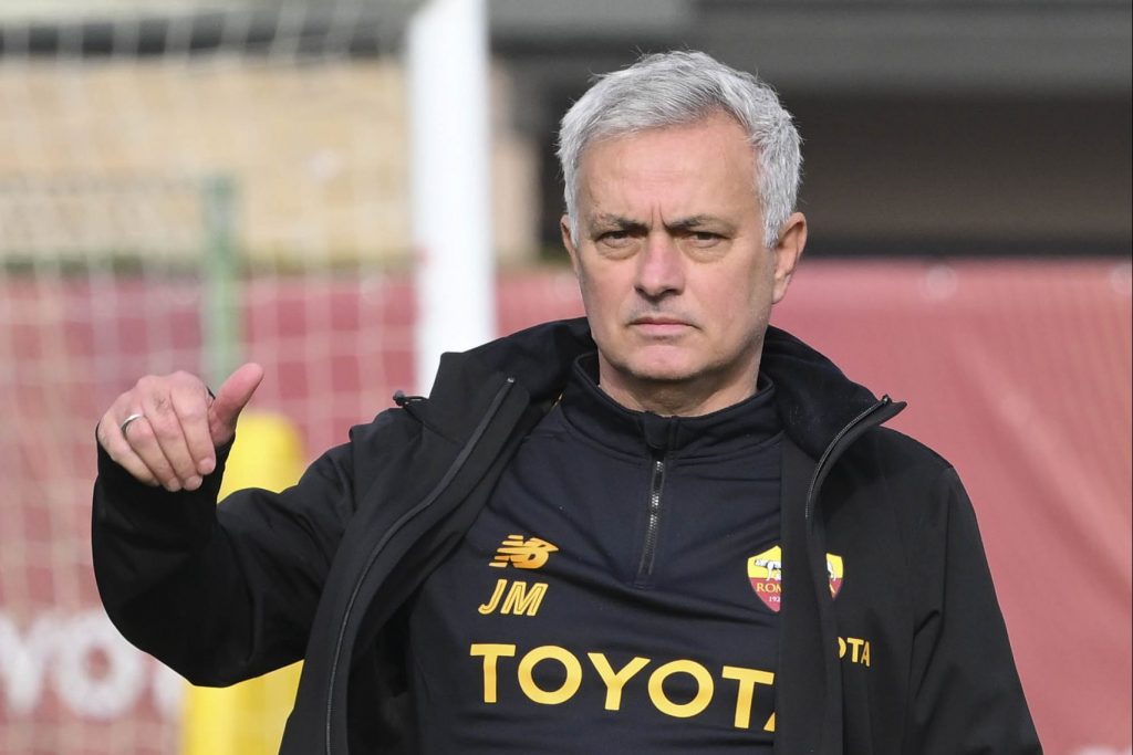 Mourinho AS Roma Training Session