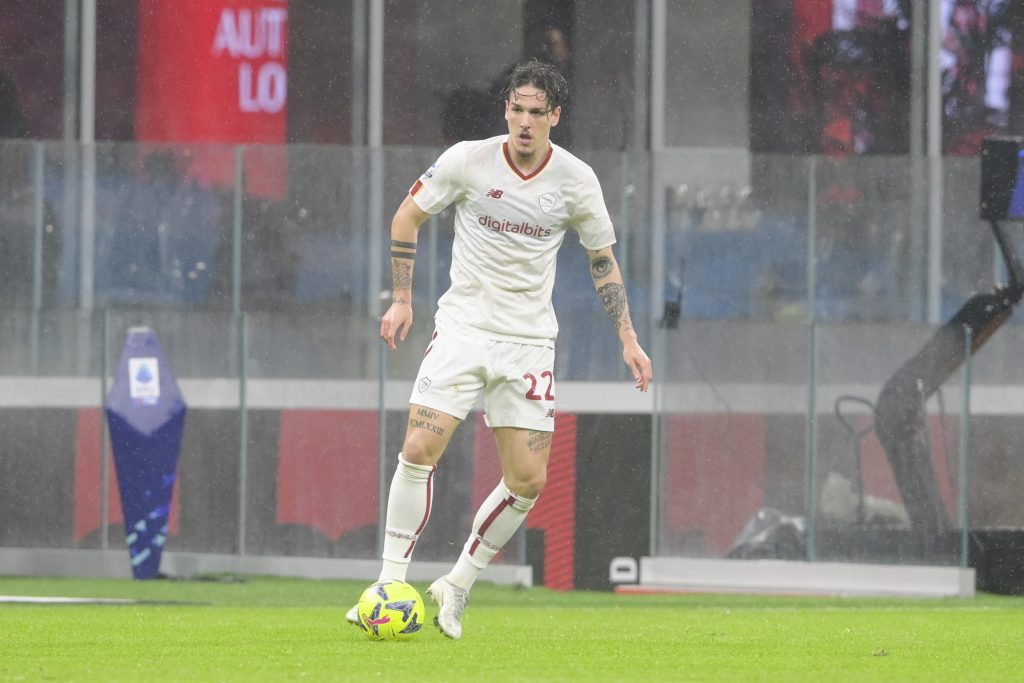 zaniolo AC Milan v AS Roma - Serie A