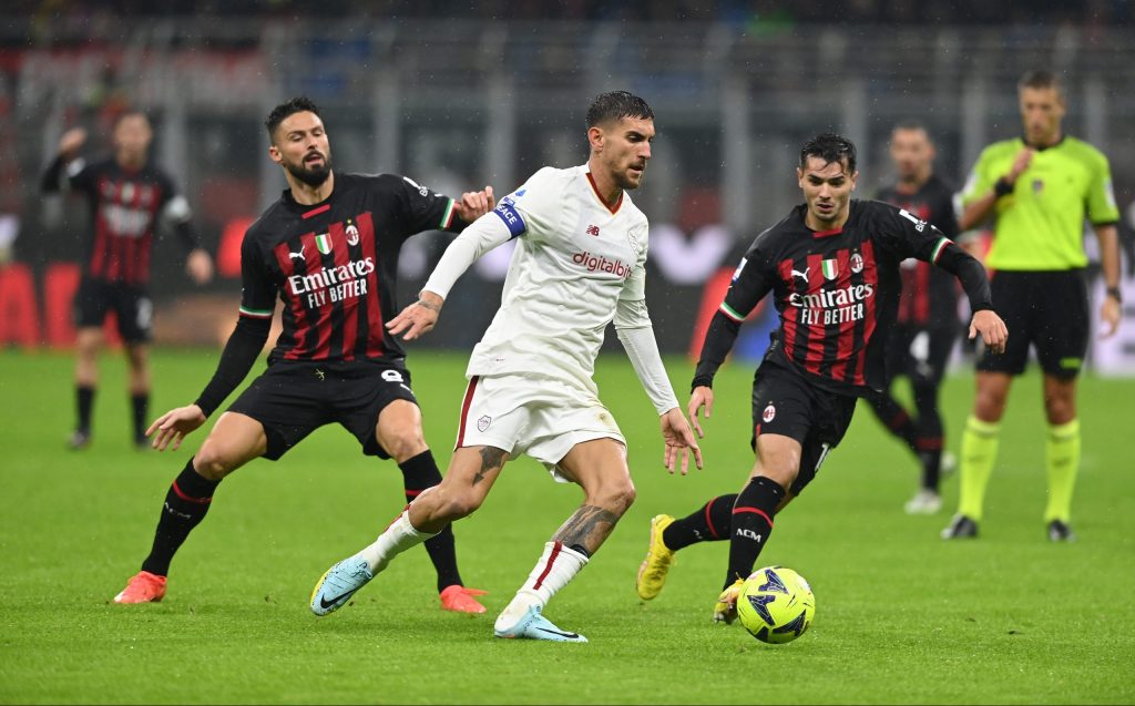 Pellegrini AC MIlan v AS Roma - Serie A