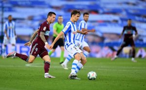 Diego Llorente Real Sociedad v RC Celta de Vigo  - La Liga