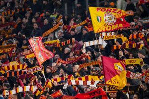 tifosi curva sud AS Roma v Genoa CFC - Coppa Italia