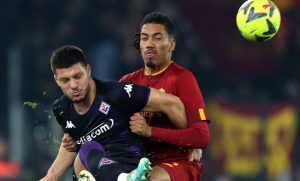 smalling AS Roma v ACF Fiorentina - Serie A