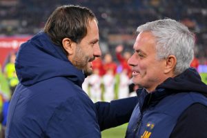 gilardino mourinho AS Roma v Genoa CFC - Coppa Italia