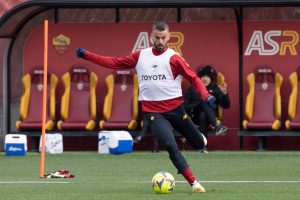 Spinazzola AS Roma Training Session
