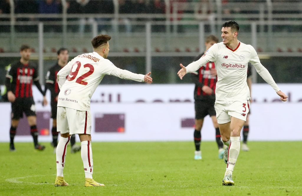 Ibanez AC Milan v AS Roma - Serie A