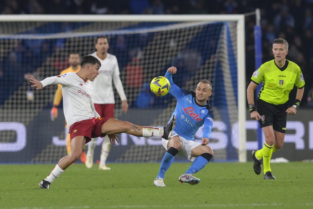 dybala SSC Napoli v AS Roma - Serie A