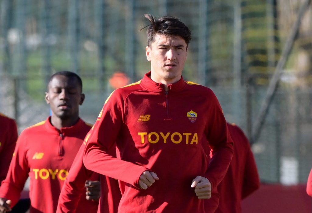 Shomurodov AS Roma Training Session