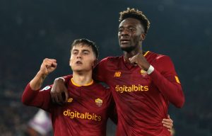 dybala abraham AS Roma v ACF Fiorentina - Serie A