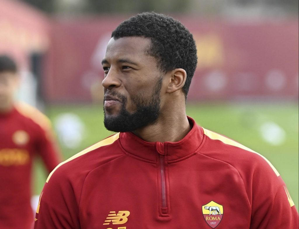 wijnaldum AS Roma Training Session
