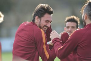 astori AS Roma Training Session