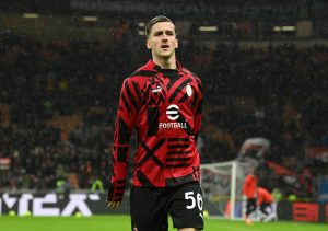 Saelemaekers AC MIlan v AS Roma - Serie A