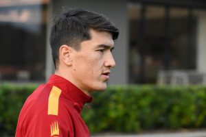 AS Roma Training Session shomurodov