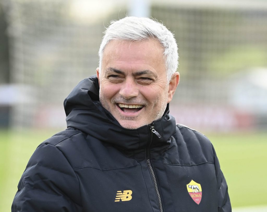 mourinho AS Roma Training Session