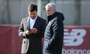 AS Roma Training Session pinto mourinho