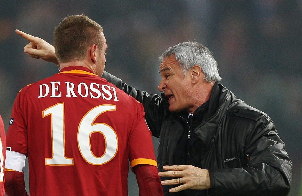 de rossi ranieri AS Roma v Panathinaikos - UEFA Europa League