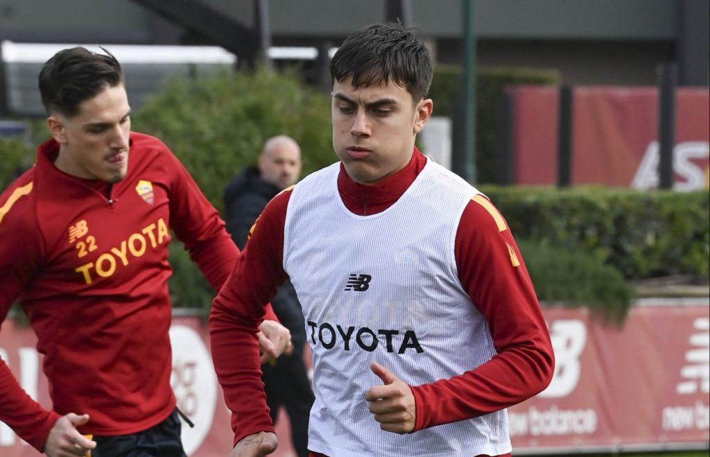 dybala AS Roma Training Session