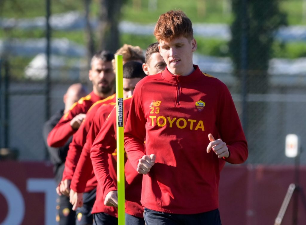 Majchrzak AS Roma Training Session