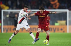 zaniolo AS Roma v Genoa CFC - Coppa Italia