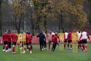Trigoria AS Roma Training Session
