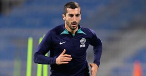 Mkhitaryan FC Internazionale Training Session