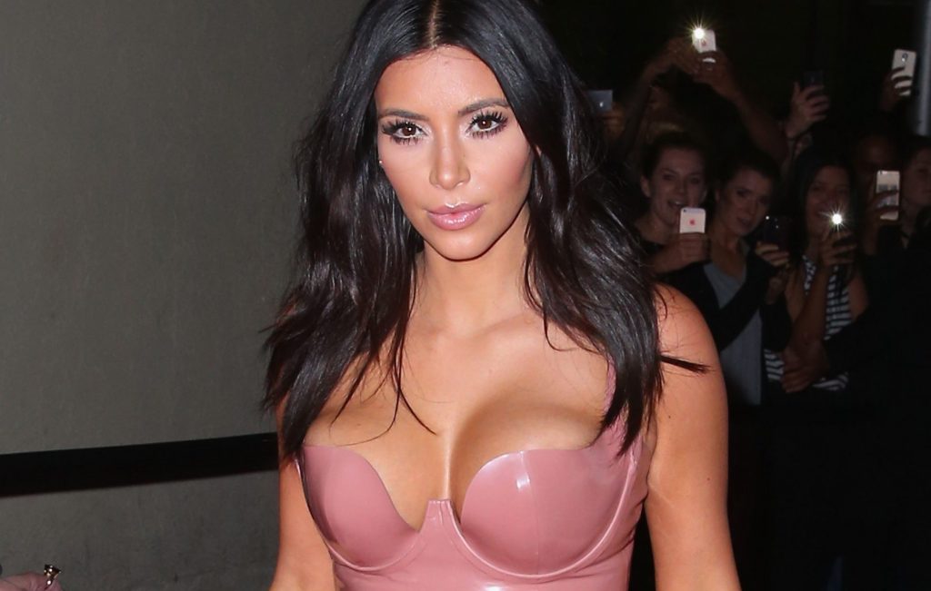 Kim Kardashian Celebrates The Launch Of Her New Fragrance "Fleur Fatale"