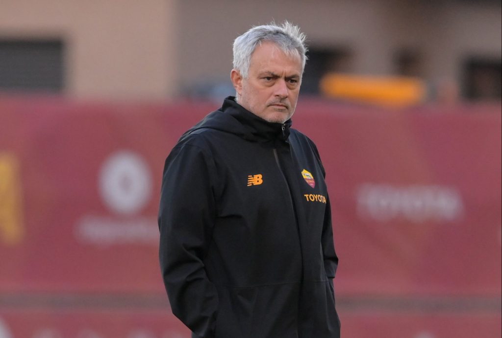 mourinho AS Roma Training Session