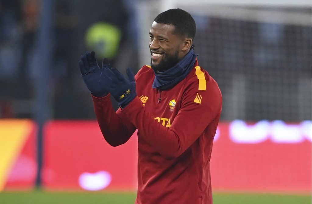 Wijnaldum AS Roma v US Cremonese - Coppa Italia Quarter Final