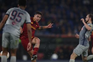 Dybala AS Roma v RB Salzburg: Knockout Round Play-Off Leg Two - UEFA Europa League