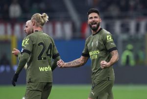 giroud AC MIlan v Torino FC - Serie A
