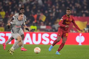 Wijnaldum AS Roma v RB Salzburg: Knockout Round Play-Off Leg Two - UEFA Europa League