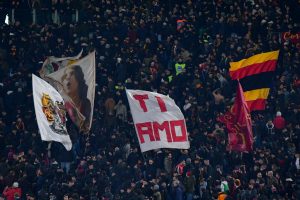 tifosi ti amo AS Roma v Hellas Verona - Serie A