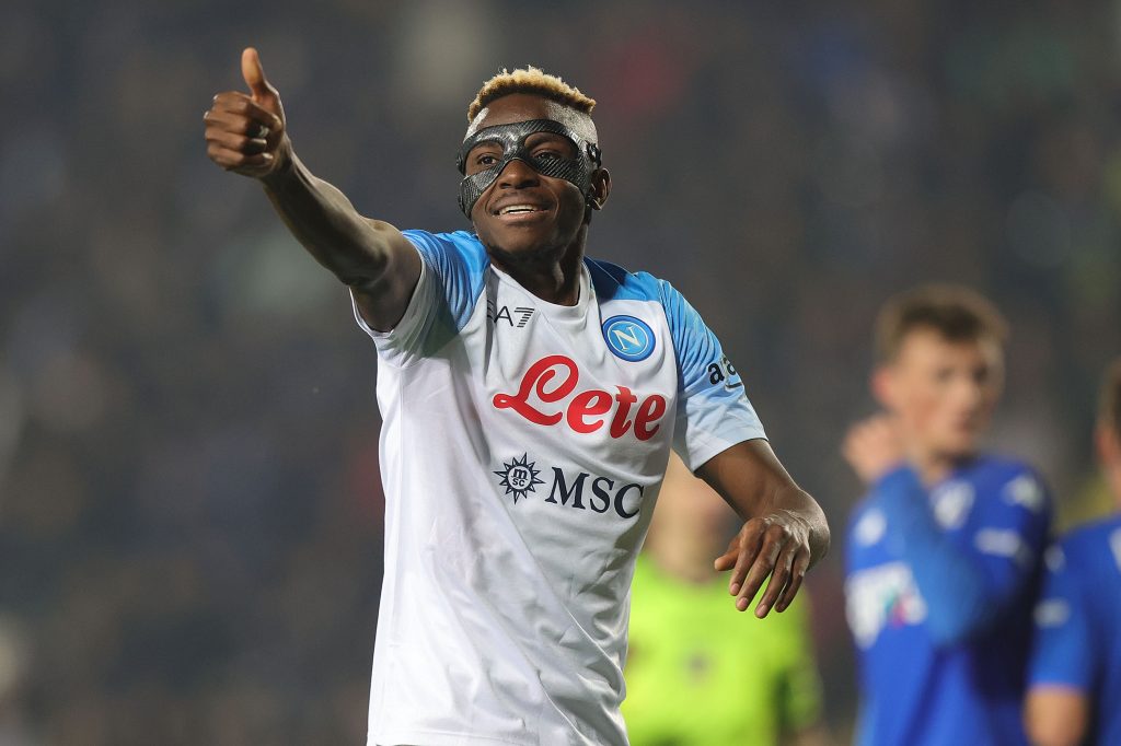osimhen Empoli FC v SSC Napoli - Serie A