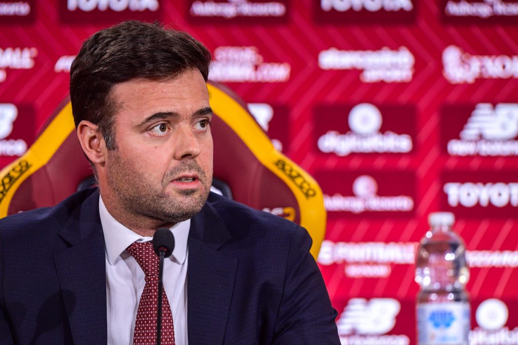 pinto AS Roma Press Conference
