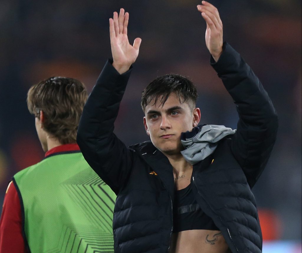 Dybala AS Roma v RB Salzburg: Knockout Round Play-Off Leg Two - UEFA Europa League