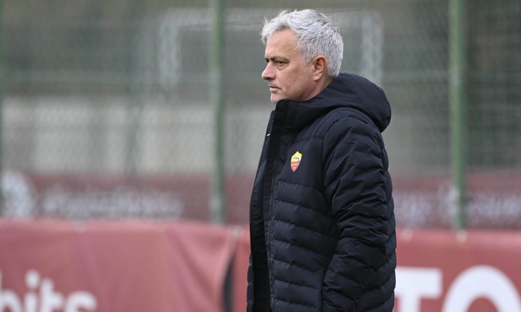 AS Roma Training Session mourinho