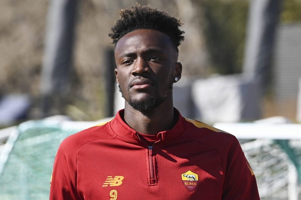 Abraham AS Roma Training Session