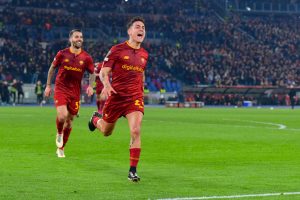 Dybala AS Roma v RB Salzburg: Knockout Round Play-Off Leg Two - UEFA Europa League