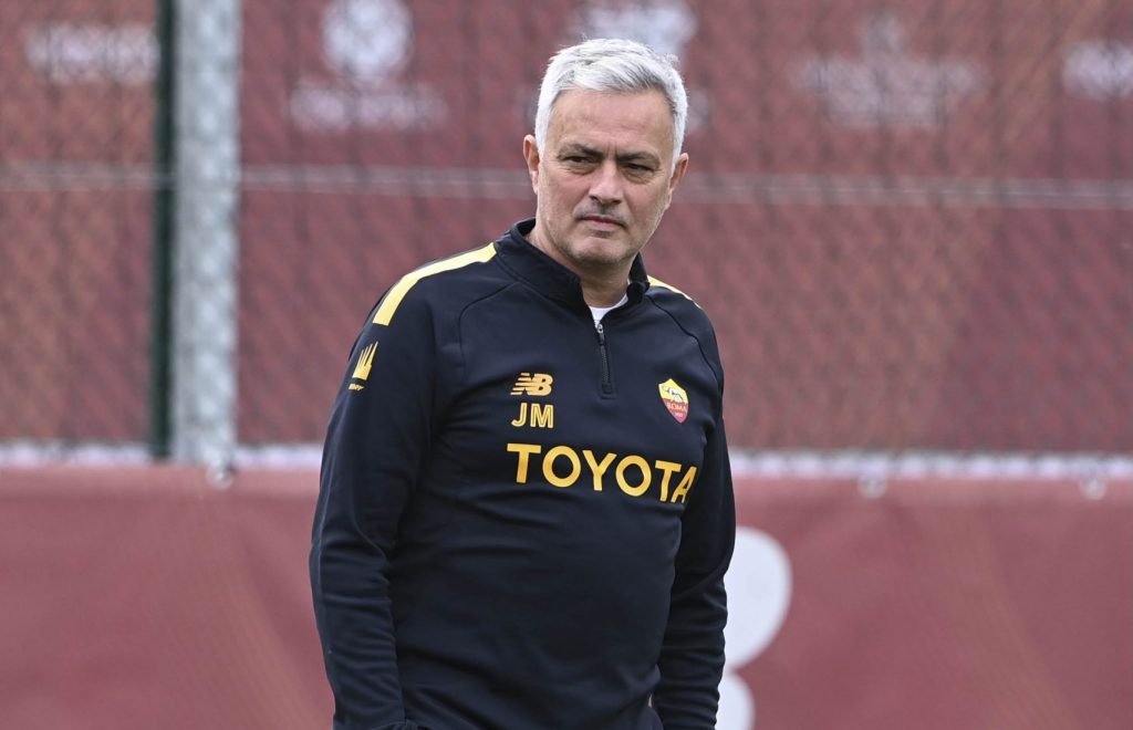 Mourinho AS Roma Training Session