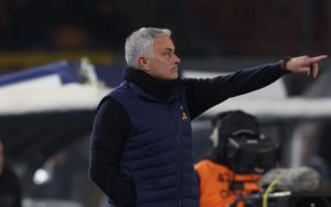 Mourinho US Lecce v AS Roma - Serie A