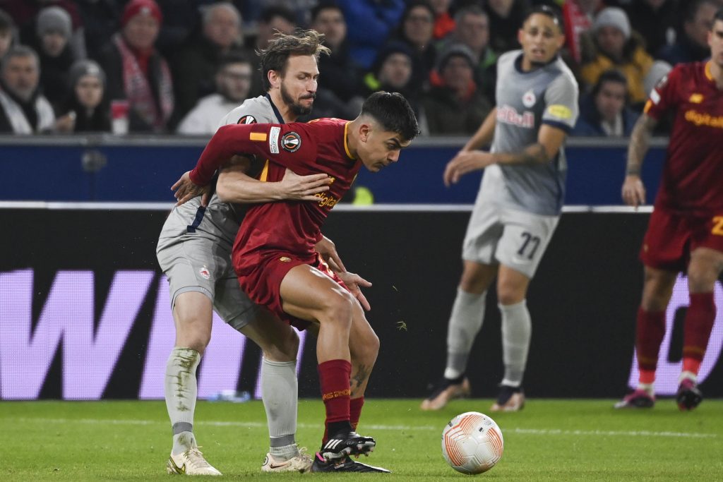 Dybala FC Salzburg v AS Roma: Knockout Round Play-Off Leg One - UEFA Europa League