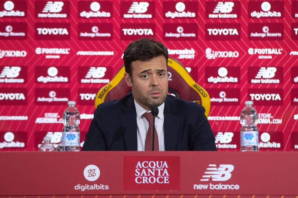 pinto AS Roma Press Conference
