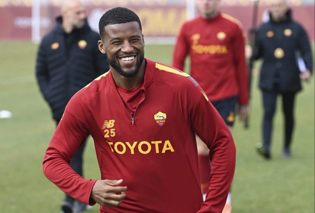 AS Roma Training Session wijnaldum