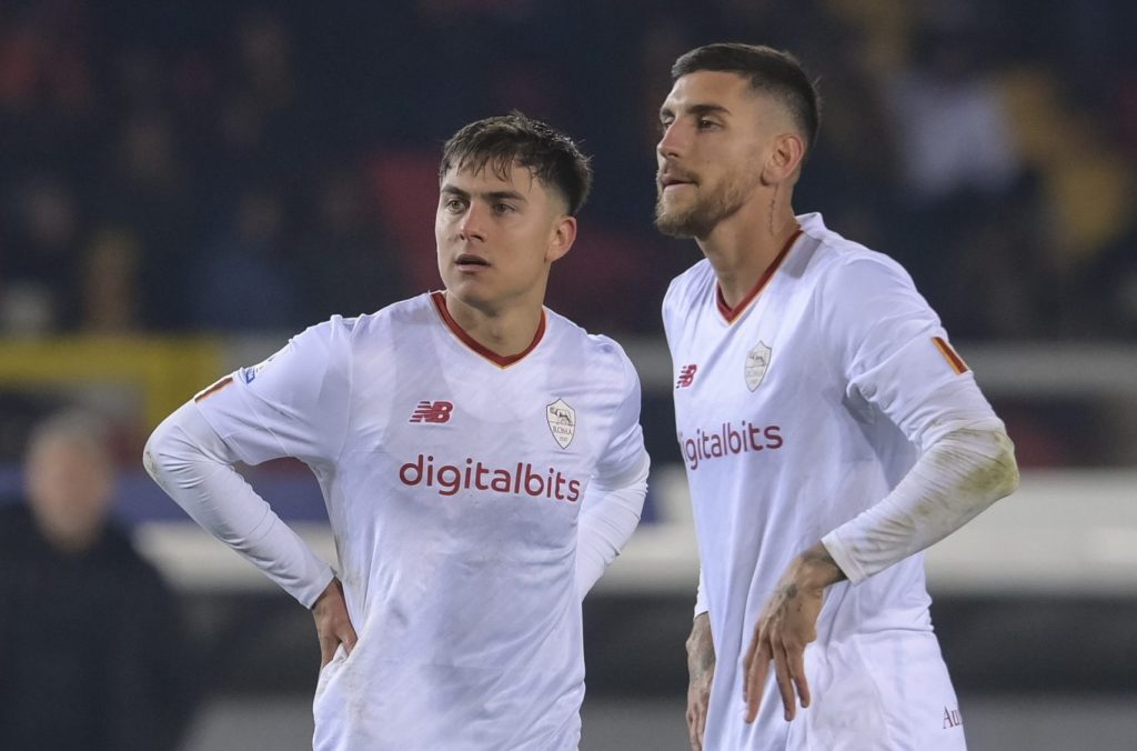 Dybala Pellegrini US Lecce v AS Roma - Serie A