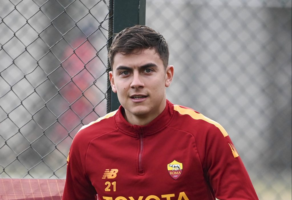 dybala AS Roma Training Session