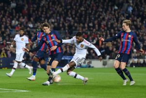 Barcelona v Manchester United: Knockout Round Play-Off Leg One - UEFA Europa League