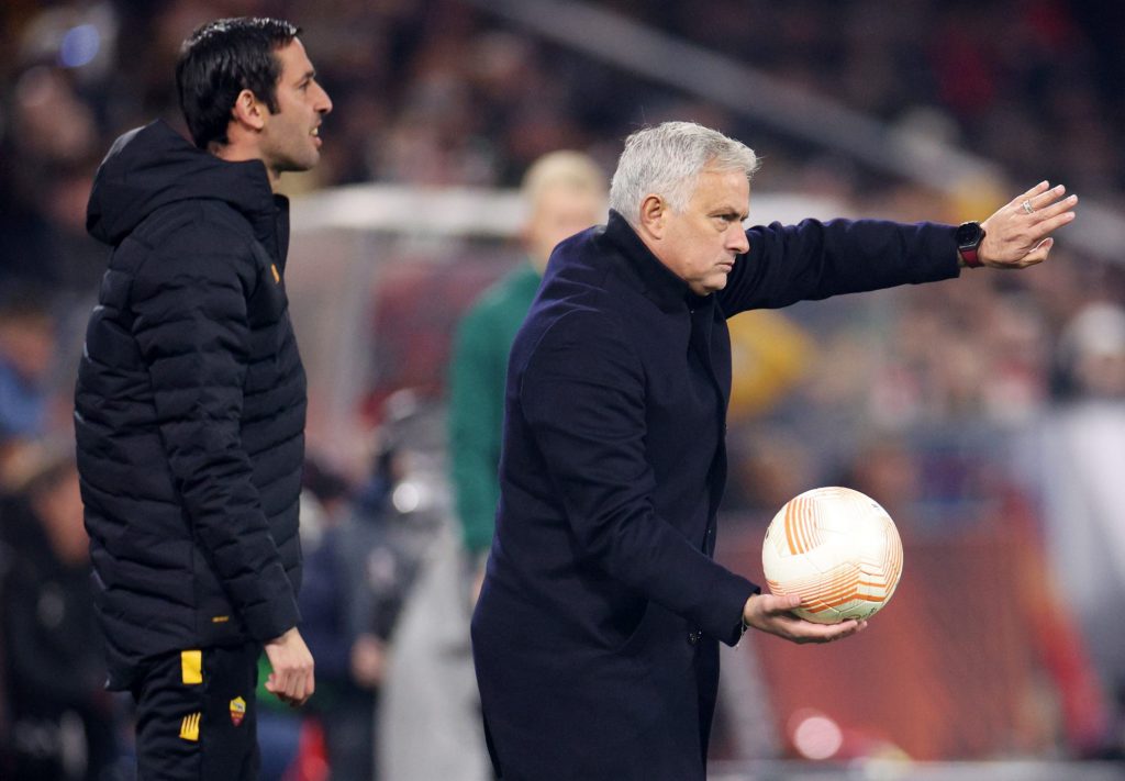 mourinho FC Salzburg v AS Roma: Knockout Round Play-Off Leg One - UEFA Europa League