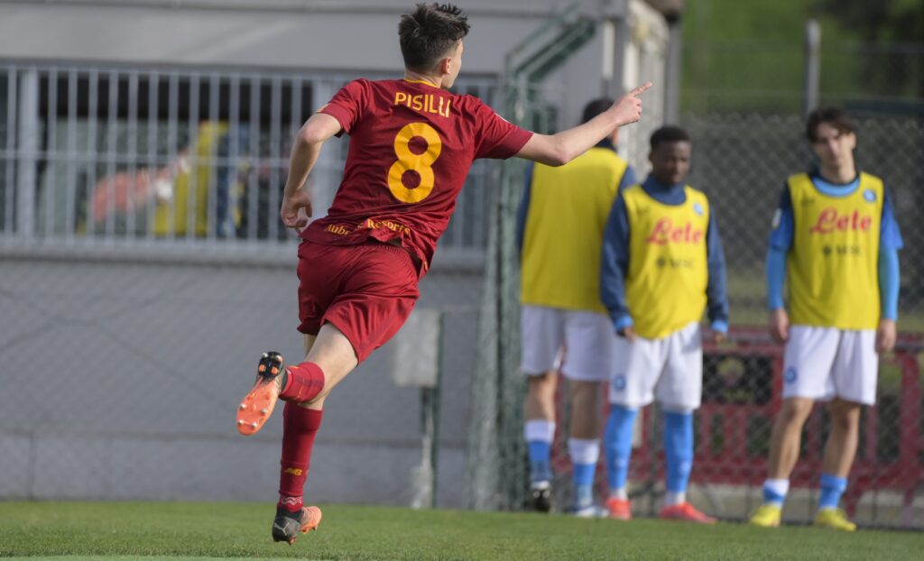 pisilli AS Roma U19 v SSC Napoli U19 - Coppa Italia Primavera