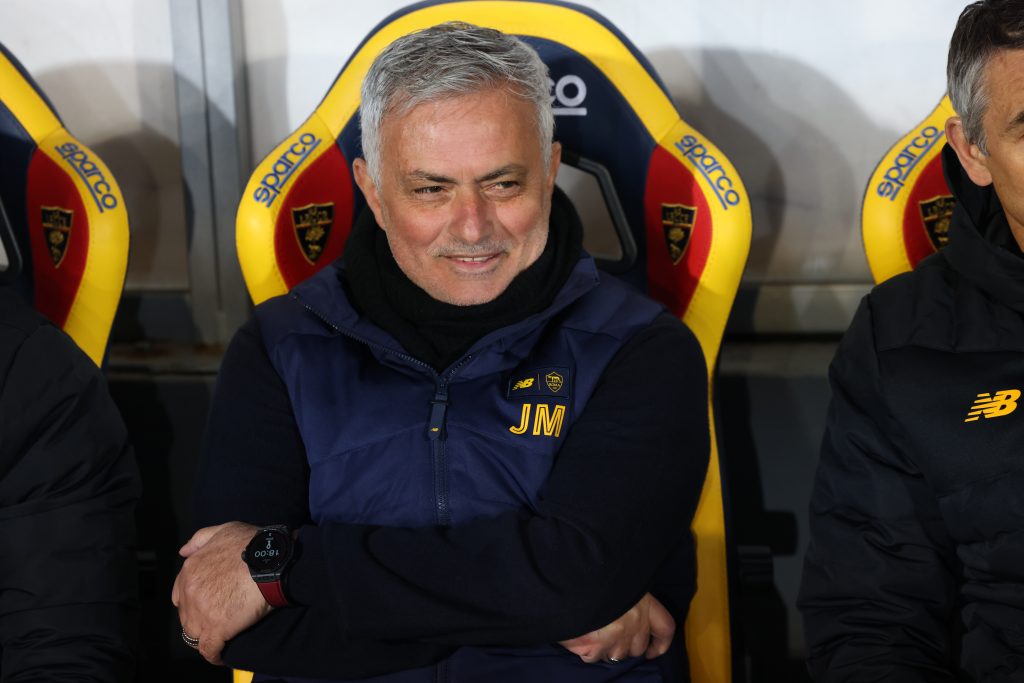Mourinho US Lecce v AS Roma - Serie A